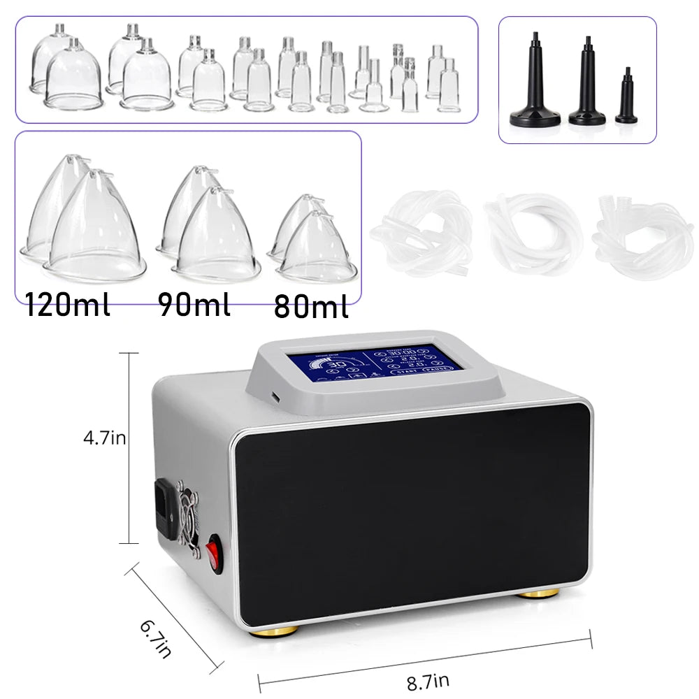 Vacuum Therapy Machine Breast Enlargement Butt Lift Lifting Body Shaping Massage Equipment